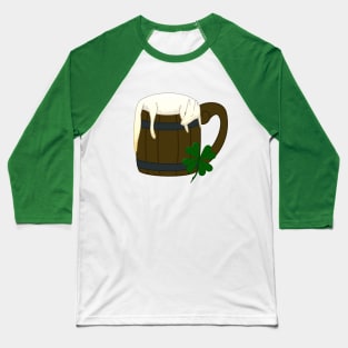 Beer Foam Puppy Baseball T-Shirt